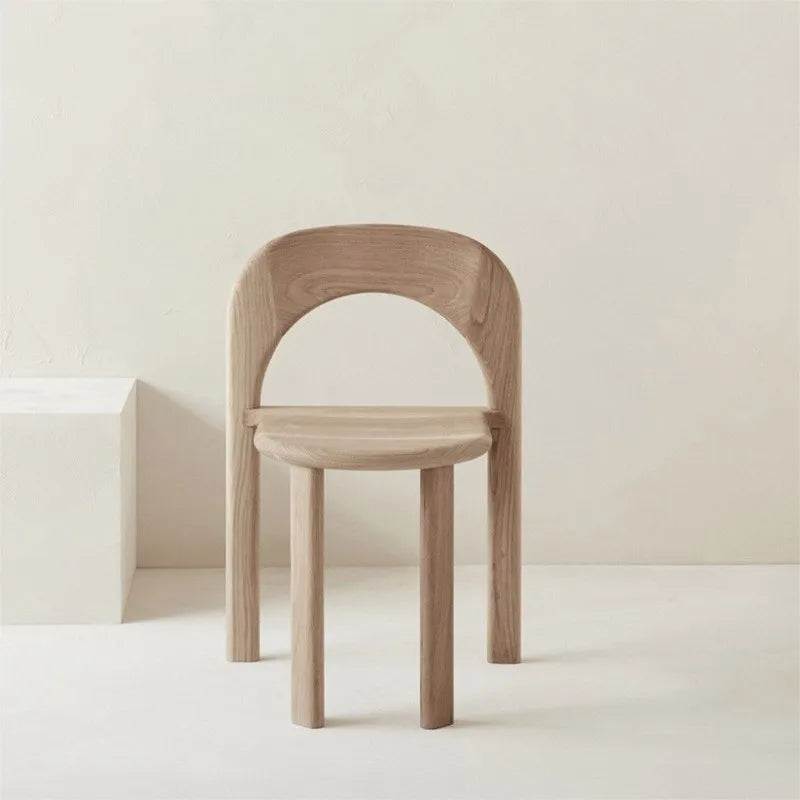 ScandiWood Solid Dining Chair